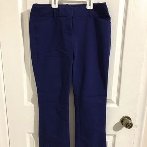 Royal blue dress pants